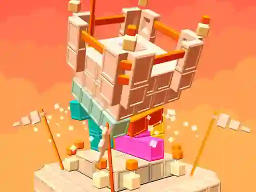 Permainan Demolish Castle Puzzle talian