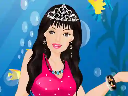 Permainan Barbie Mermaid Dressup talian