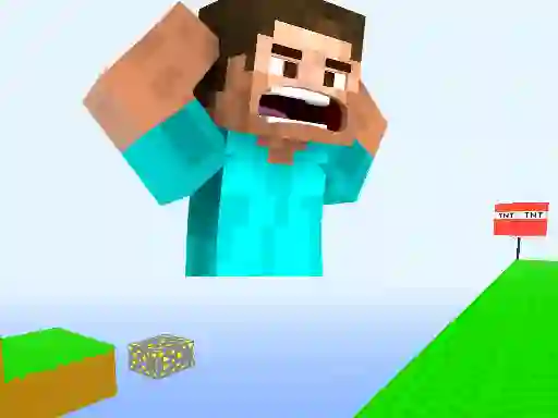 Permainan Minecraft - Gold Steve talian