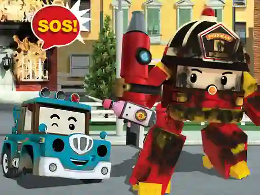 Permainan Robot Car Emergency Rescue 2 talian
