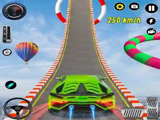 Permainan Car Stunt Ramp Challenge talian