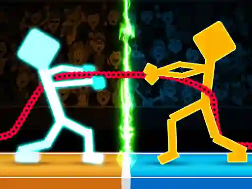 Permainan Drunken Tug War talian