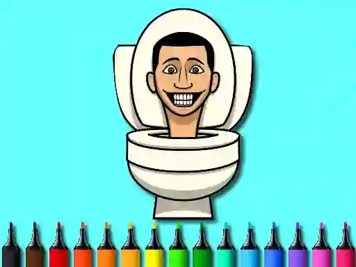 Permainan Color Skibidi Toilet talian
