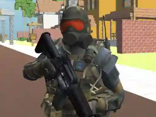 Permainan Pixel zombie survival talian