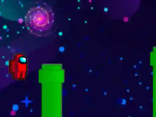 Permainan Flappy Among Us talian
