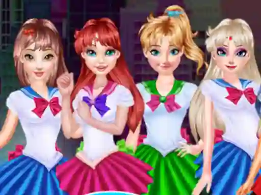 Permainan Princess Sailor Moon Battle Outfit talian