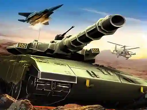 Permainan Battle Tanks City of War talian