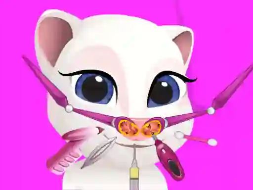 Permainan Little Angela Nose Doctor talian