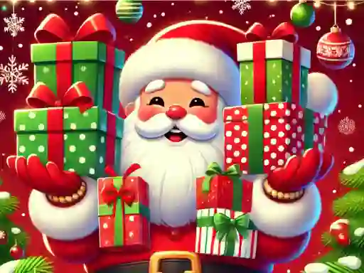 Permainan Christmas Gift Jump talian