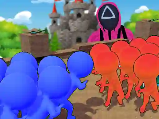Permainan Squid Game Crowd Pusher talian