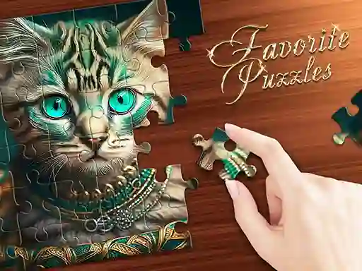 Permainan Favorite Puzzles: jigsaw game talian