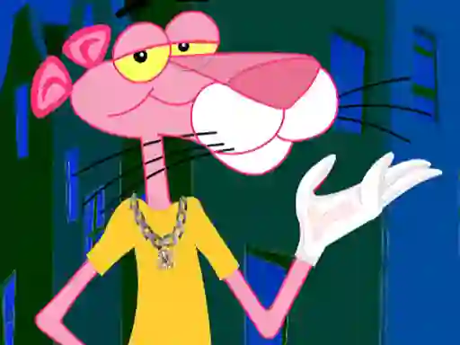 Permainan Pink Panther Dress Up talian