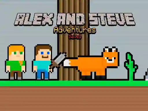 Permainan Alex and Steve Adventures Saves talian