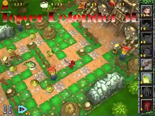 Permainan Tower Defense talian