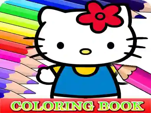 Permainan Coloring Book for Hello Kitty talian