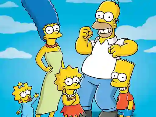 Permainan Simpsons Jigsaw Puzzle Collection talian
