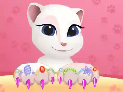 Permainan Talking Tom Angela Great Manicure talian