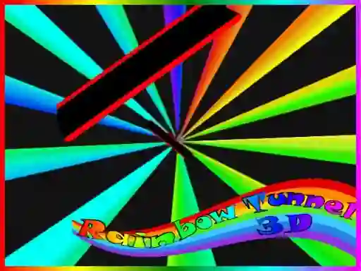 Permainan Rainbow Tunnel 3D talian