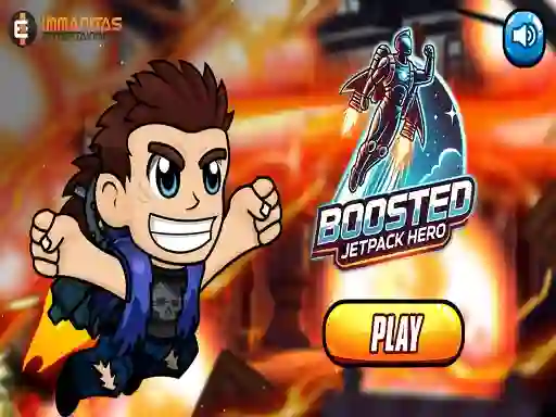 Permainan Boosted Jetpack Hero talian