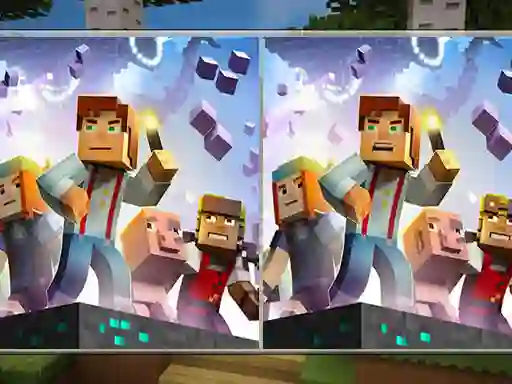 Permainan Minecraft Differences talian