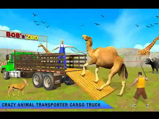Permainan Zoo Animal Transport Game talian