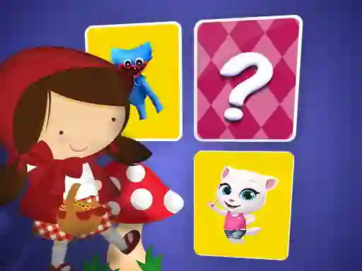 Permainan Little Red Riding Hood Memory Card Match talian