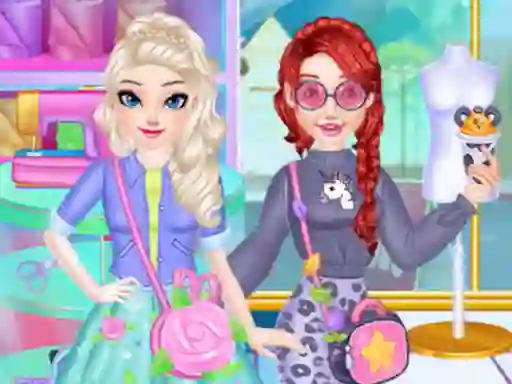 Permainan Fashion Princess Sewing Clothes talian