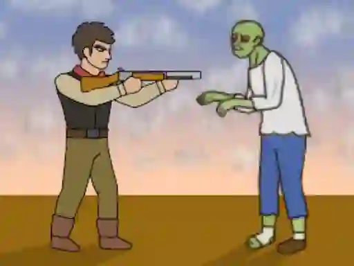 Permainan Cowboy Survival Zombie talian