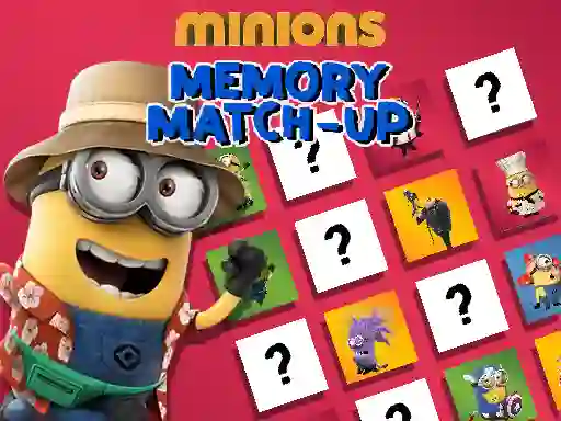 Permainan Minions Memory Match Up talian