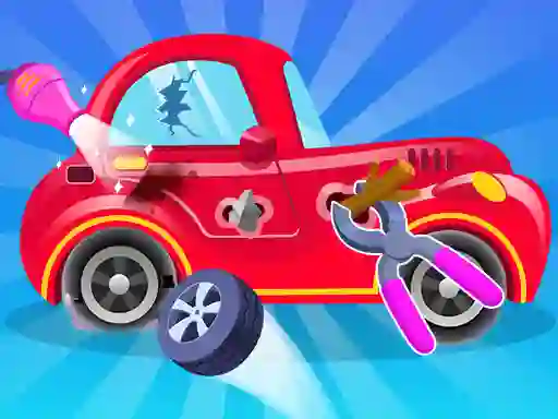 Permainan Car Care Repair DuDu Mechanic talian
