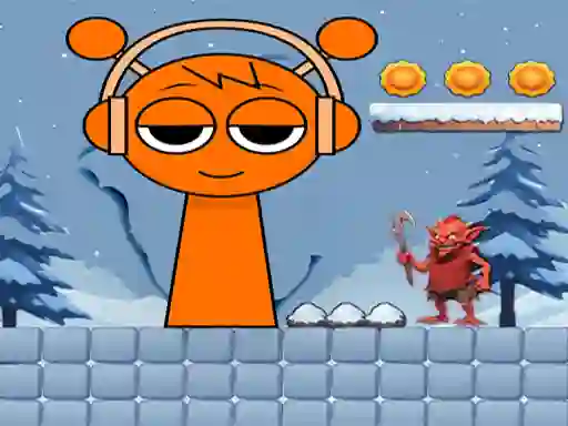Permainan Super Sprunki Run talian