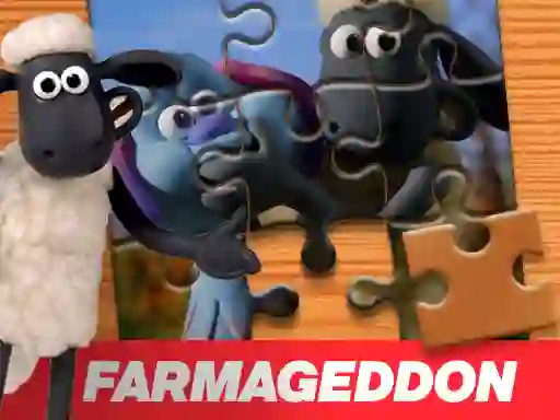 Permainan  A Shaun the Sheep Movie Farmageddon Jigsaw Puzzle talian