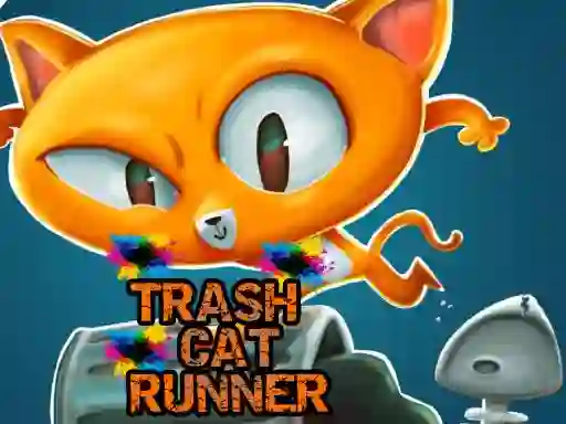 Permainan Trash Cat Runner talian