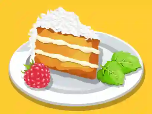 Permainan Almond coconut cake talian