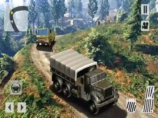 Permainan US OffRoad Army Truck Driver talian