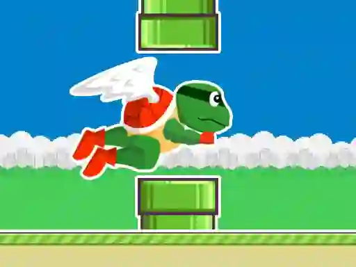 Permainan Flappy Turtle talian