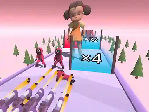 Permainan Squid Game Gun Fest talian