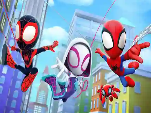 Permainan Spidey and his Amazing Friends Swing Into Action! talian