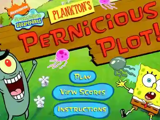 Permainan Plankton's Pernicious Plot talian