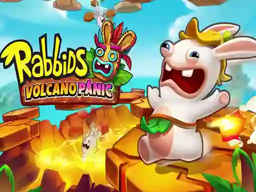 Permainan Rabbids Volcano Panic talian