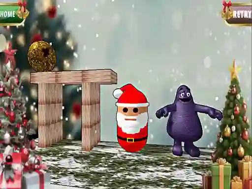 Permainan Santa Claus Grima Monster talian