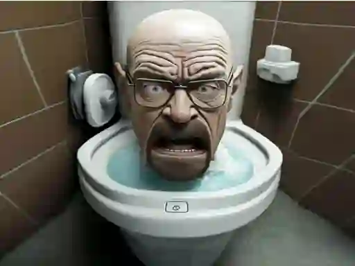 Permainan Funny Skibidi Toilet Face talian