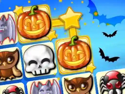 Permainan Halloween Connect talian