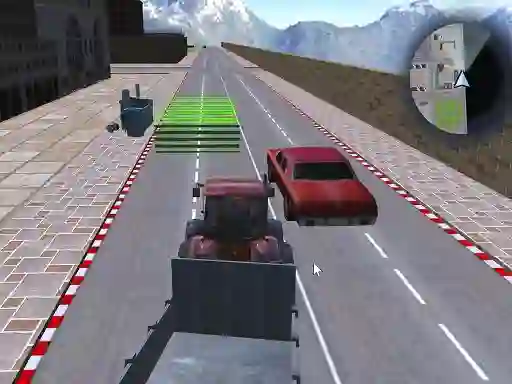 Permainan Tractor Driving Garbage collect talian
