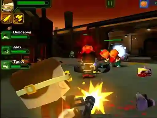 Permainan Call of Mini Zombie talian