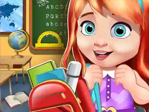 Permainan My School Doll House Games talian