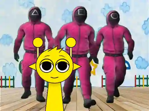 Permainan Sprunki in Squid Game Chamber talian