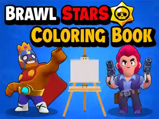 Permainan Brawl Stars Coloring Books talian