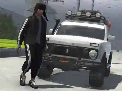 Permainan Russian Taz Driving 3 talian