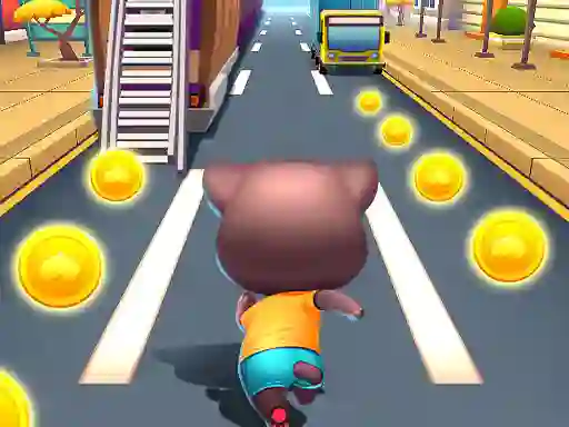 Permainan Paw Puppy Kid Subway Surfers Runner talian